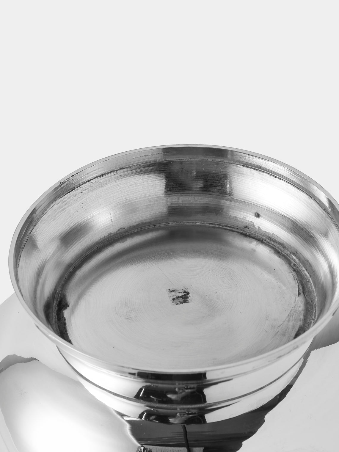 Antique and Vintage - Mid-Century Silver-Plated Caviar Dish - Silver - ABASK