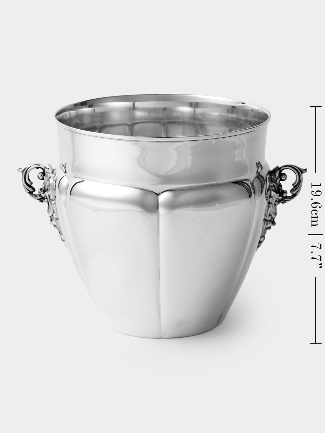 Antique and Vintage - 1950s Silver-Plated Champagne Bucket - Silver - ABASK