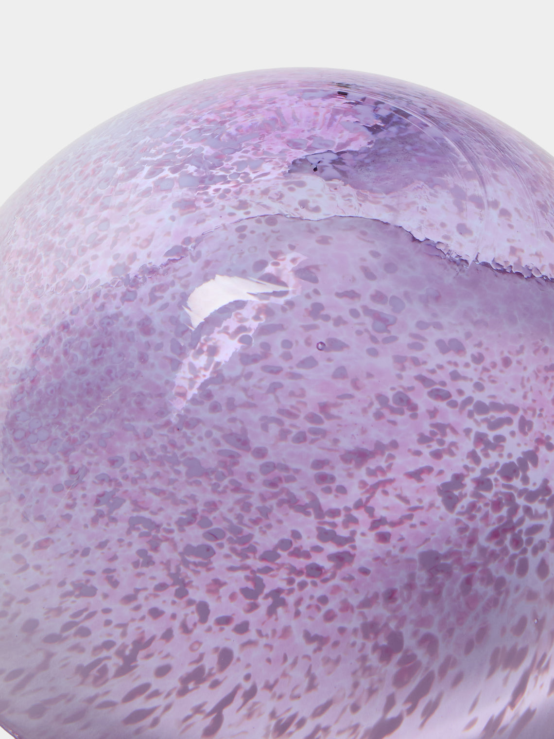 Antique and Vintage - Mid-Century Glass Bowl - Purple - ABASK