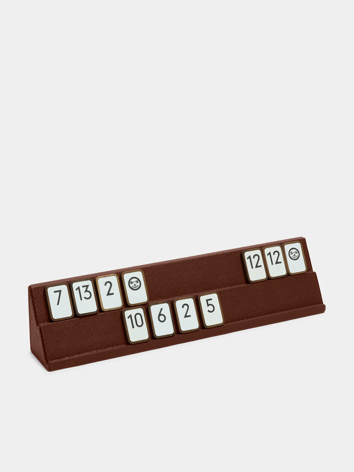 Giobagnara - Leather Rummikub Set - Brown - ABASK