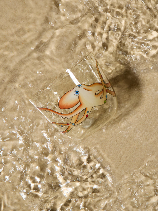 Lobmeyr - High Seas Hand-Painted Crystal Tumbler -  - ABASK