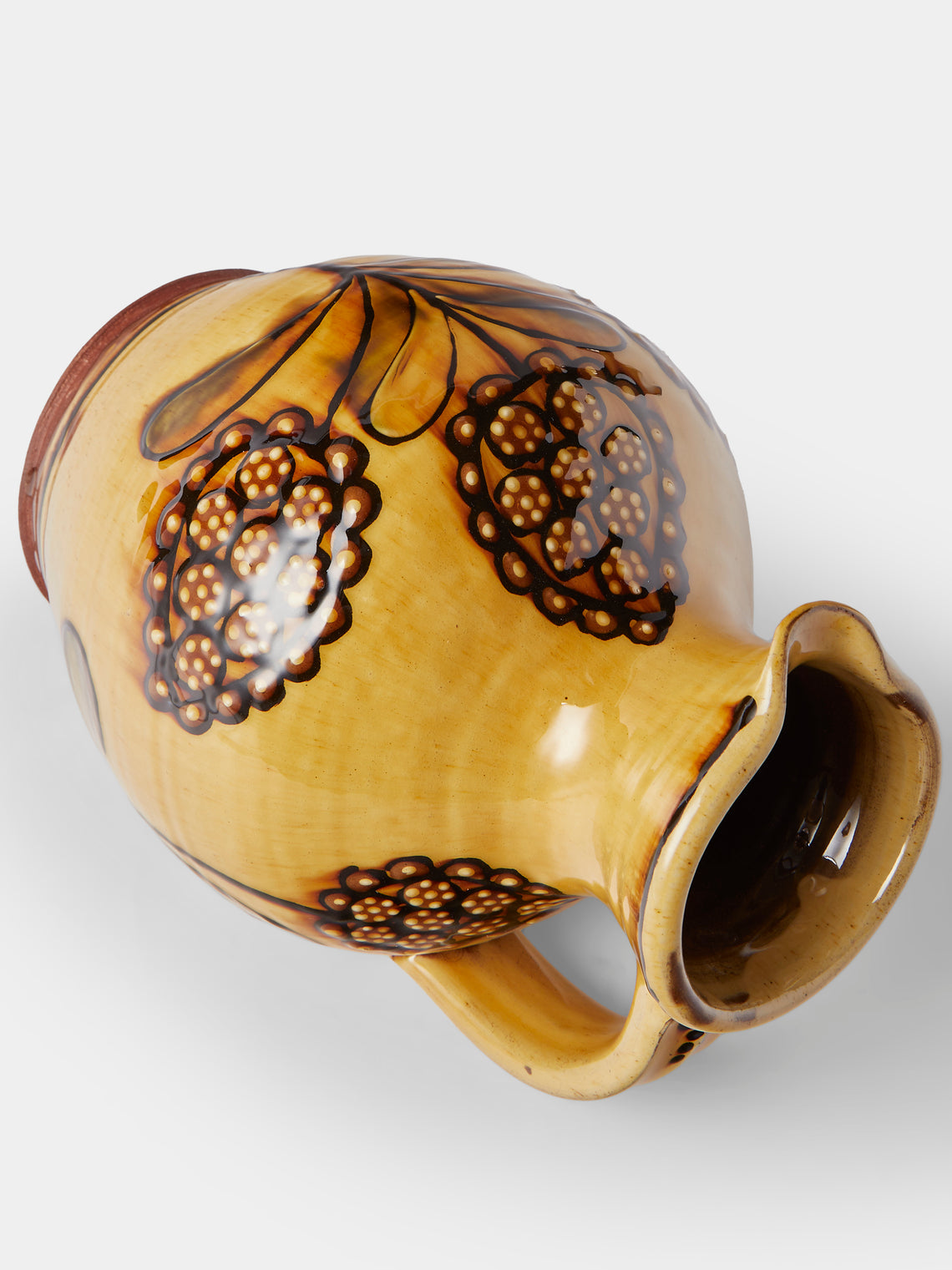 Fitch & McAndrew - Trail Cardamom Slipware Jug - Yellow - ABASK