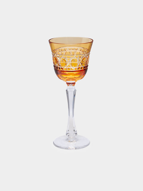 Cristallerie De Montbronn - Jacquard Hand-Blown Crystal Red Wine Glass -  - ABASK - 