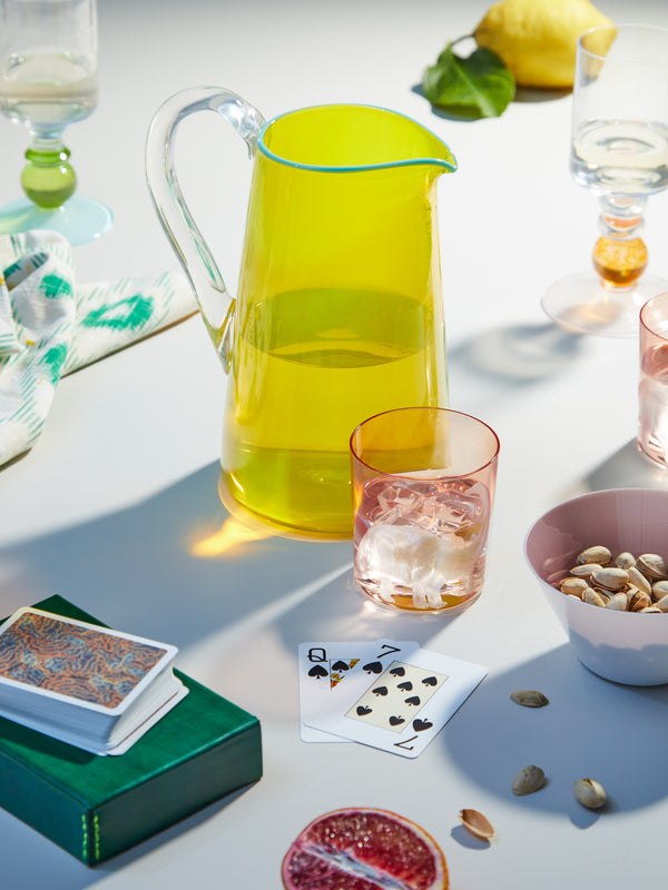 Gather - Miami Hand-Blown Glass Jug -  - ABASK