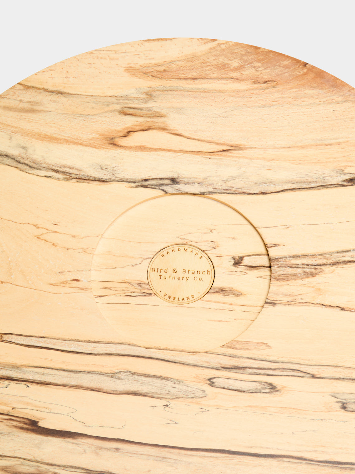 Bird & Branch - Fairlight Hand-Turned Spalted Beech Extra Large Bowl - Natural - ABASK