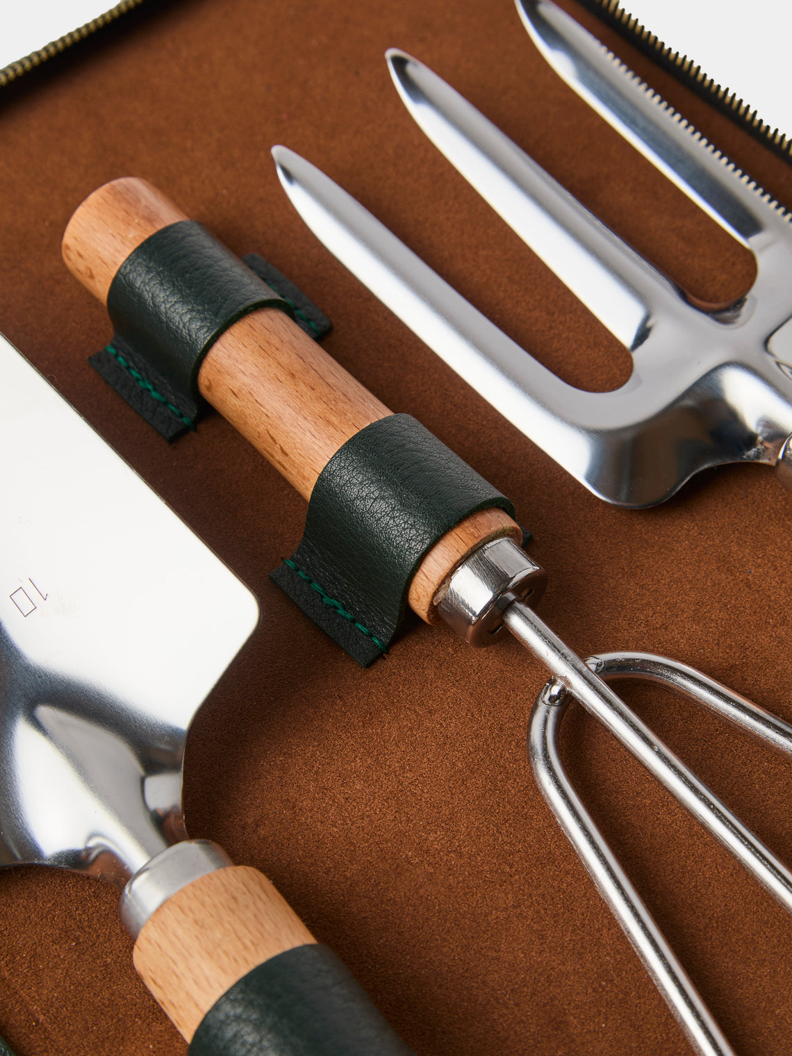 F. Hammann - Leather Gardening Set - Green - ABASK