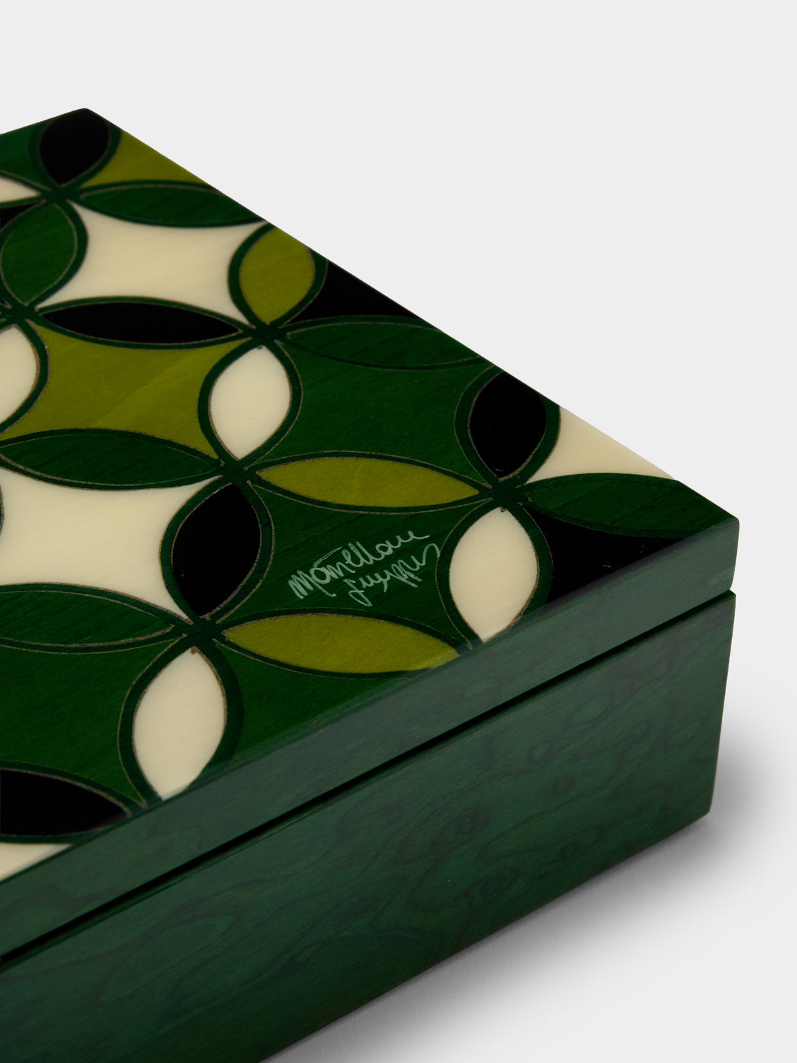 Mastellone Giuseppe - Wood Inlay Jewelry Box - Green - ABASK