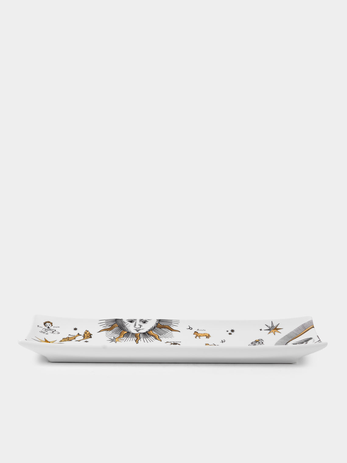 Fornasetti - Astronomici Porcelain Tray (15.5in/39cm) - Multiple - ABASK