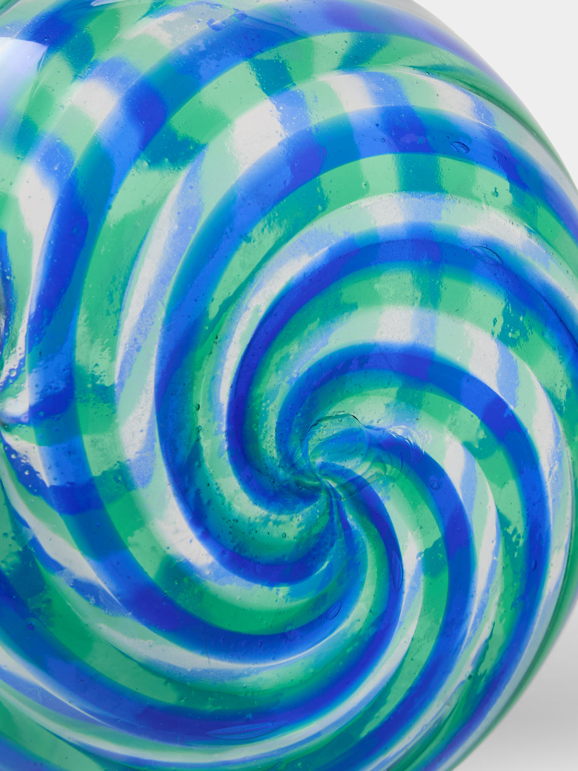 Antique and Vintage - Mid-Century Murano Glass Perfume Bottle - Blue - ABASK