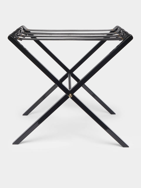 Fornasetti - Leather and Iron Tray Holder -  - ABASK - 