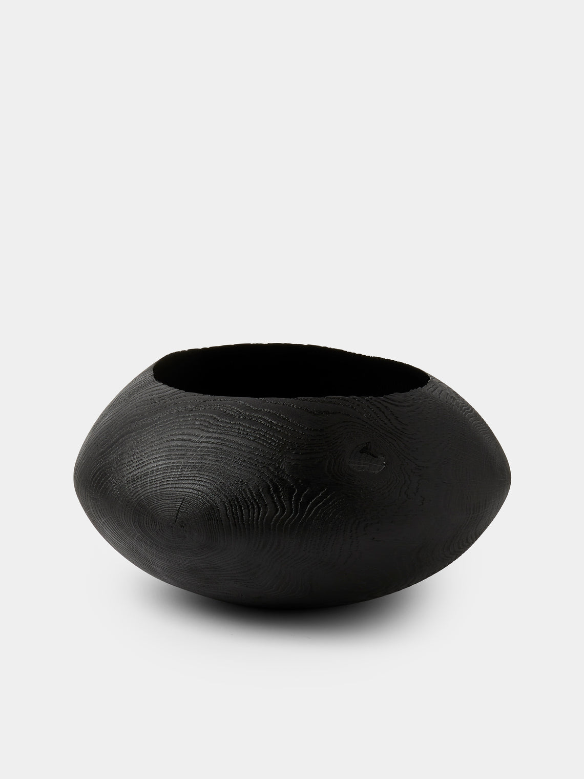 Friedemann Buehler - Blackened Oakwood Bowl - Black - ABASK - 