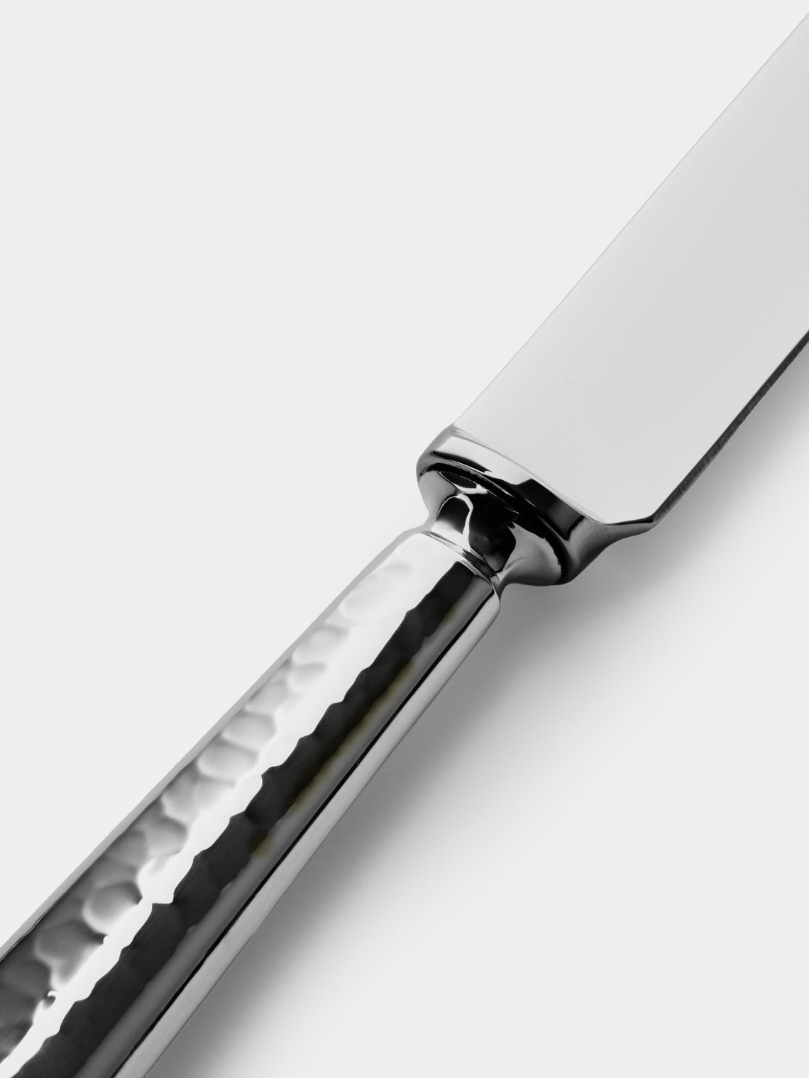 Pampaloni - Troia Silver-Plated Starter / Dessert Cutlery (Set of 4 Pieces) - Silver - ABASK