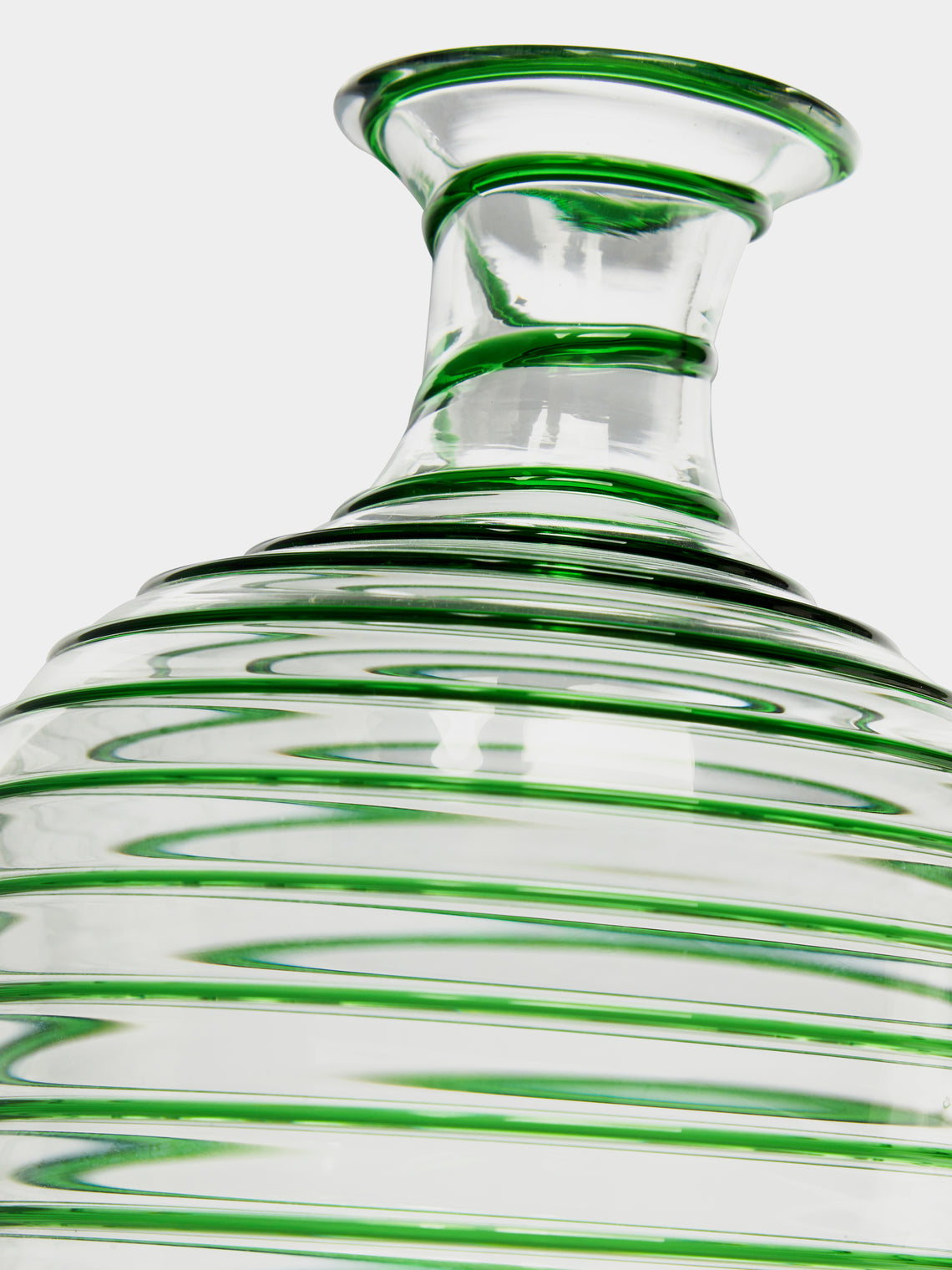 Yali Glass - A Filo Hand-Blown Murano Glass Carafe -  - ABASK