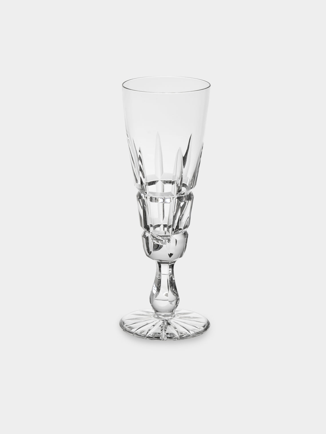 Antique and Vintage - Mid-Century Bayel Crystal Champagne Flutes (Set of 12) - Clear - ABASK - 