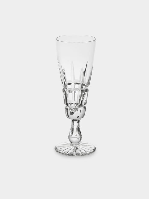 Antique and Vintage - Mid-Century Bayel Crystal Champagne Flutes (Set of 12) - Clear - ABASK - 