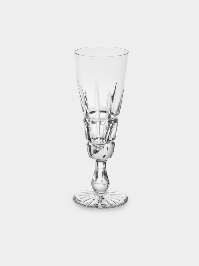 Antique and Vintage - Mid-Century Bayel Crystal Champagne Flutes (Set of 12) - Clear - ABASK - 