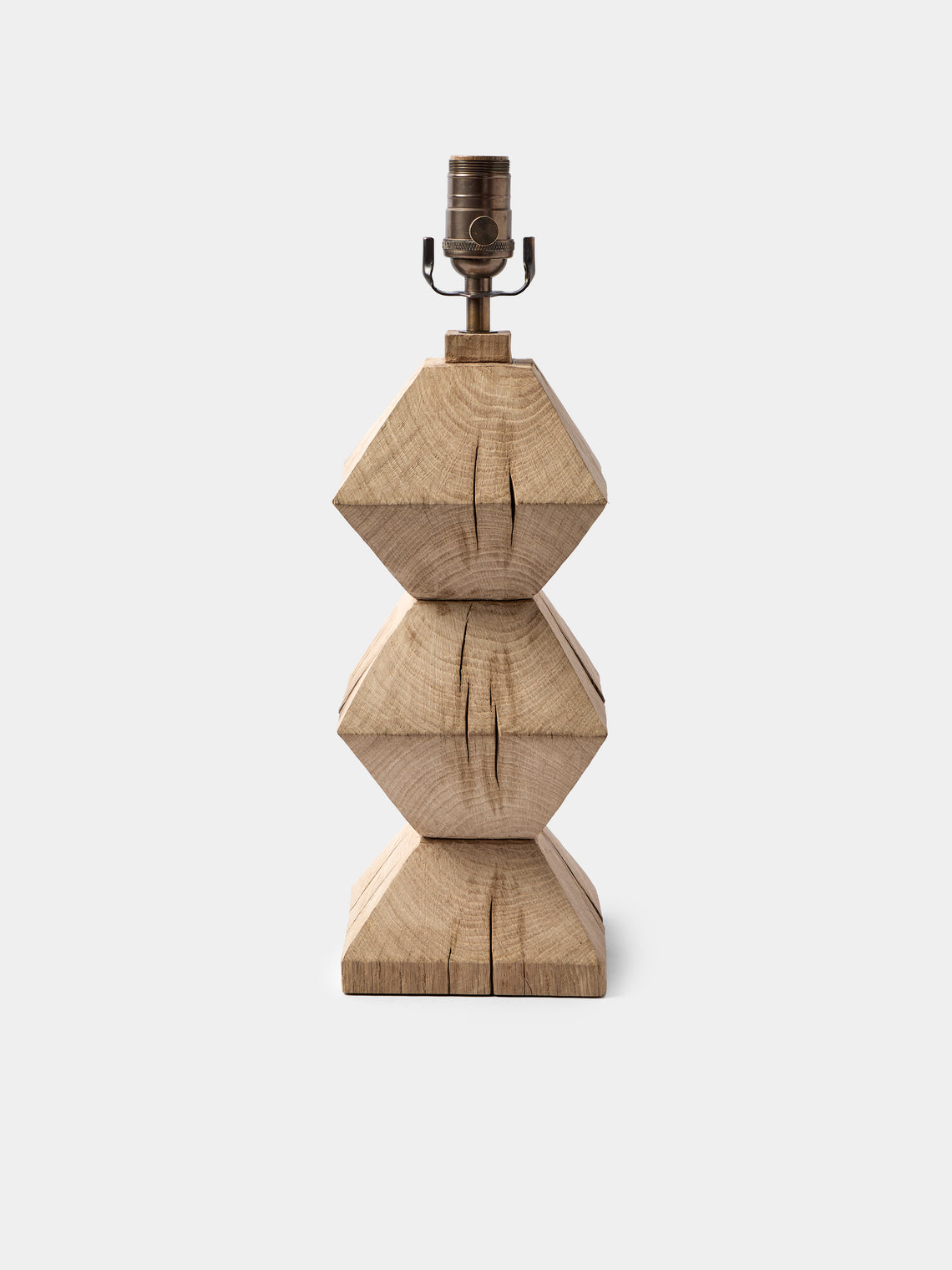 Jamie Gaunt Designs - No. 7 Natural Oak Table Lamp - Natural - ABASK - 
