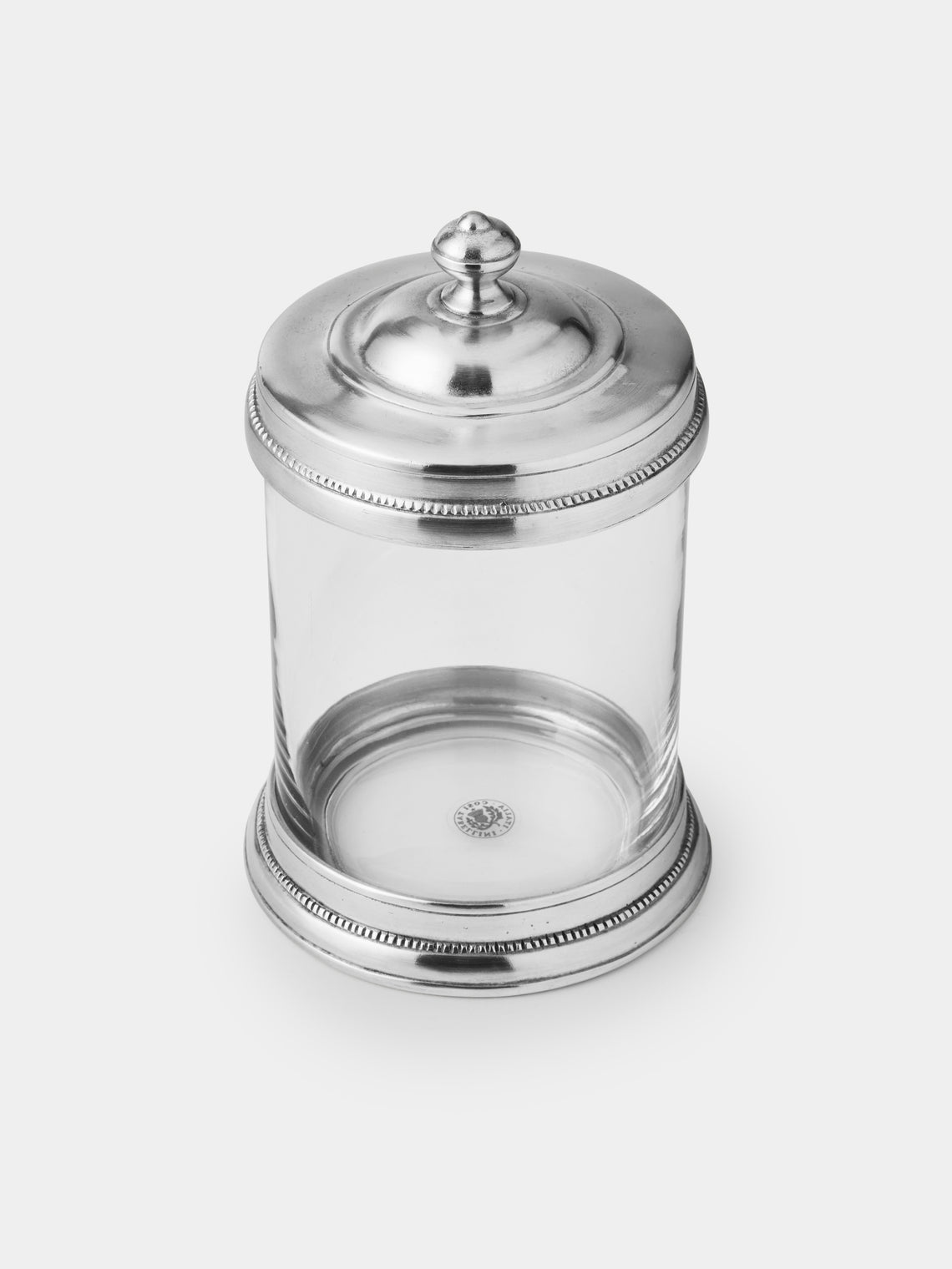 Cosi Tabellini - Toscana Pewter Storage Jar (34oz/1L) - Silver - ABASK
