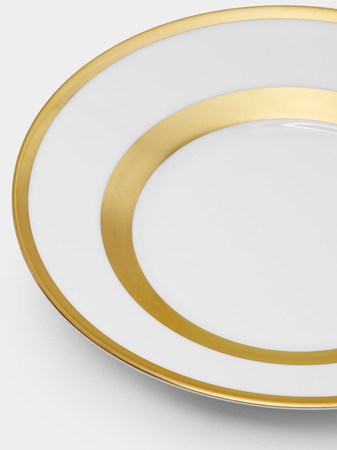 Robert Haviland & C. Parlon - William Porcelain Breakfast Cup and Saucer (Set of 2) - Gold - ABASK