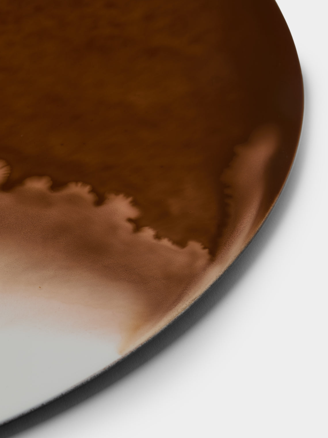 MAAR Design - | Set of 4 | Terra Hand-Painted Lacquered Placemats - Brown - ABASK