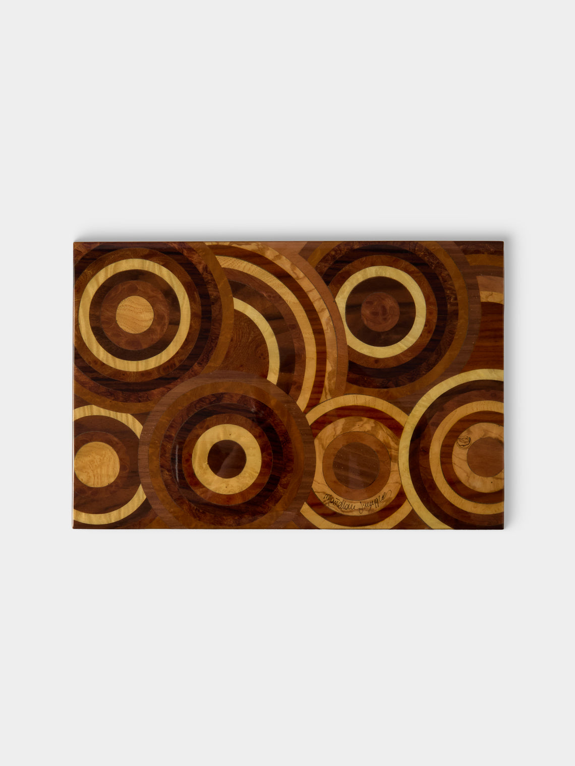 Mastellone Giuseppe - Wood Inlay Jewelry Box - Brown - ABASK