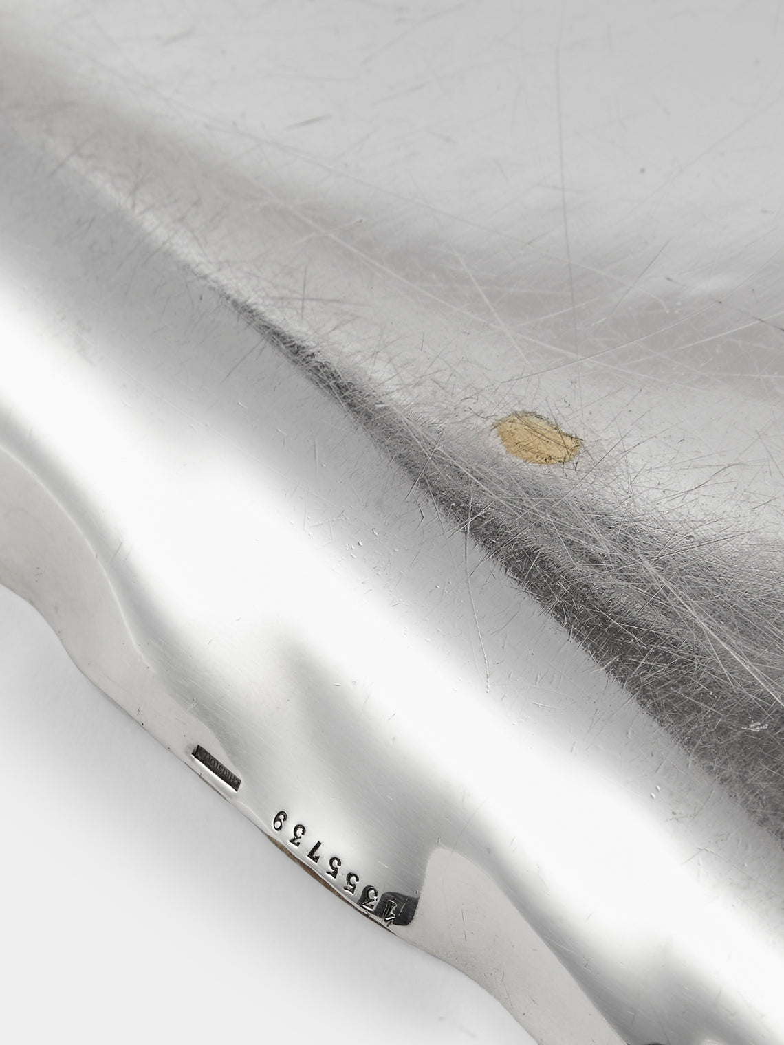 Antique and Vintage - 1900s Christofle Silver-Plated Leaf Tray (11.5in/29cm) - Silver - ABASK