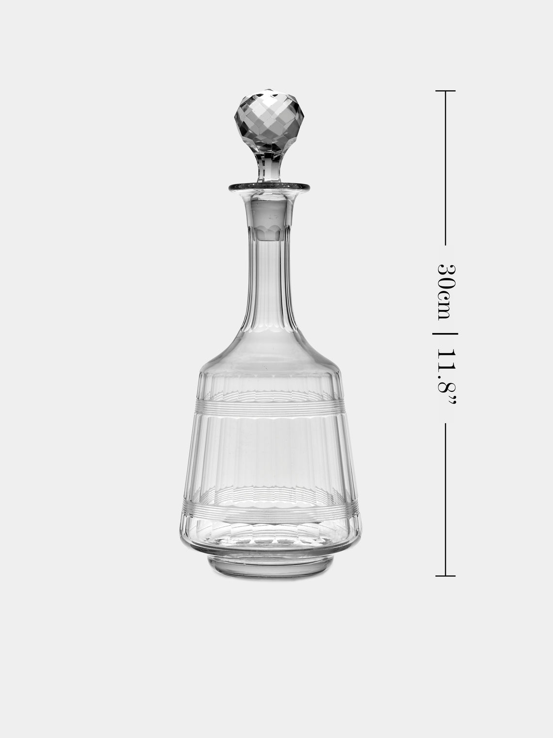 Antique and Vintage - Early-20th-Century Crystal Carafe - Clear - ABASK