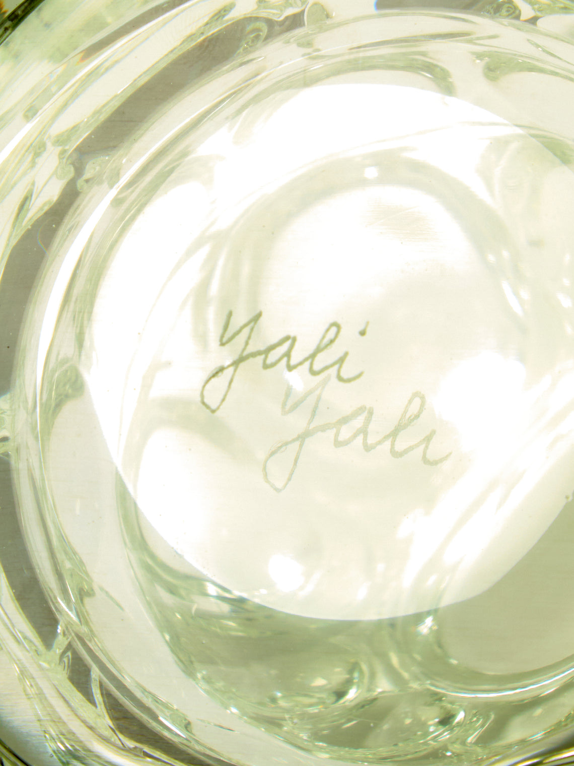 Yali Glass - Boboli Hand-Blown Murano Glass Bud Vase (4.5in/12cm) - Green - ABASK