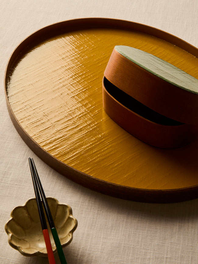 Huh Myoung Wook - Ottchil Ash Tray (16.5in/42cm) - Yellow - ABASK