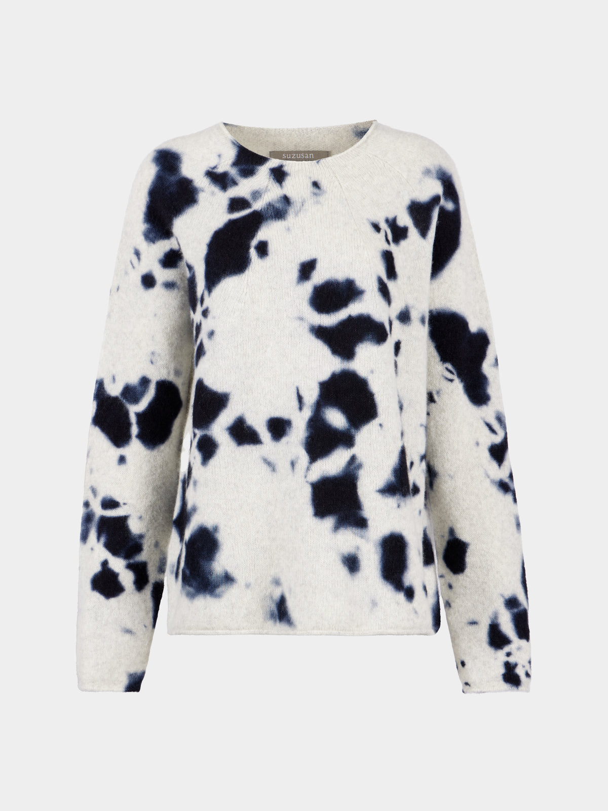 Suzusan Madara Shibori Cashmere Seamless Sweater