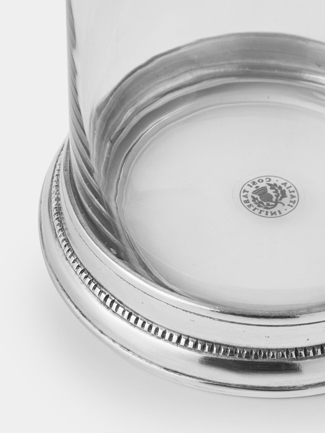 Cosi Tabellini - Toscana Pewter Storage Jar (34oz/1L) - Silver - ABASK