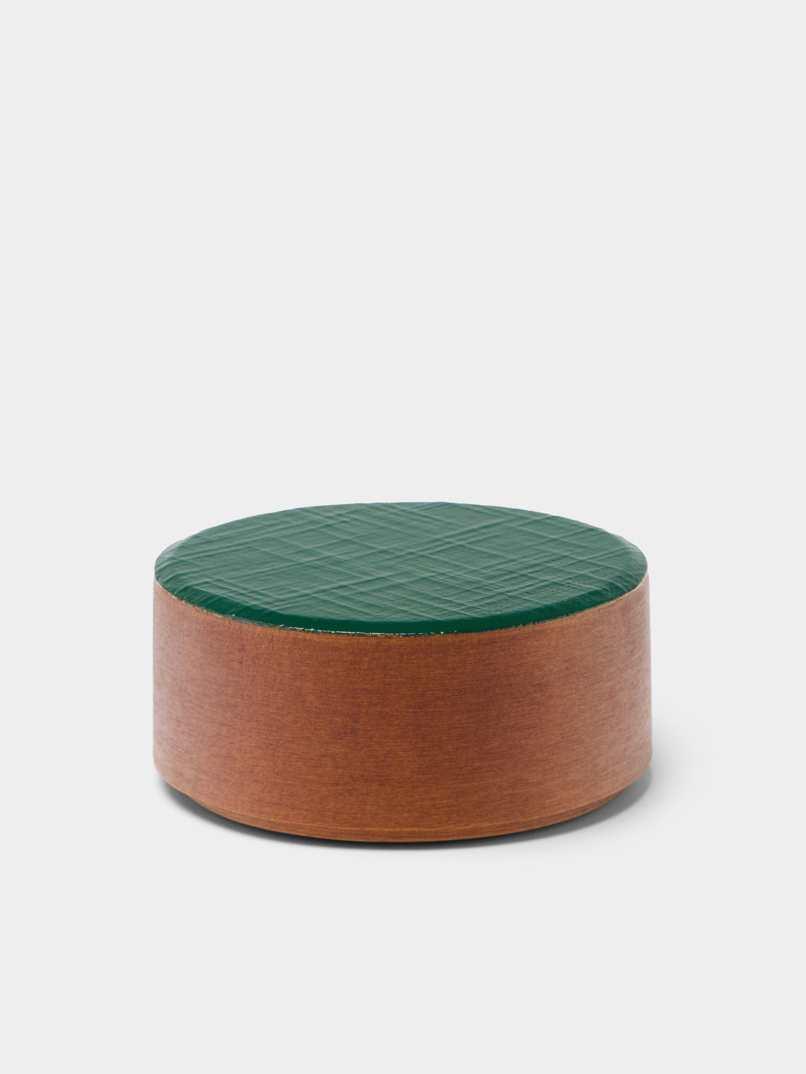 Huh Myoung Wook - Ottchil Ash Small Lidded Pot - Green - ABASK - 