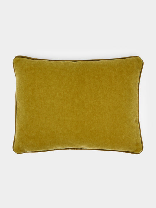 Blue Afua Cotton Bed Cushion by Sister By Studio Ashby ABASK US