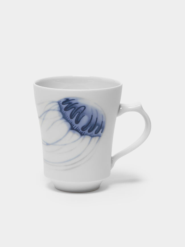 Hering Berlin - Ocean Porcelain Mugs (Set of 2) - White - ABASK- 