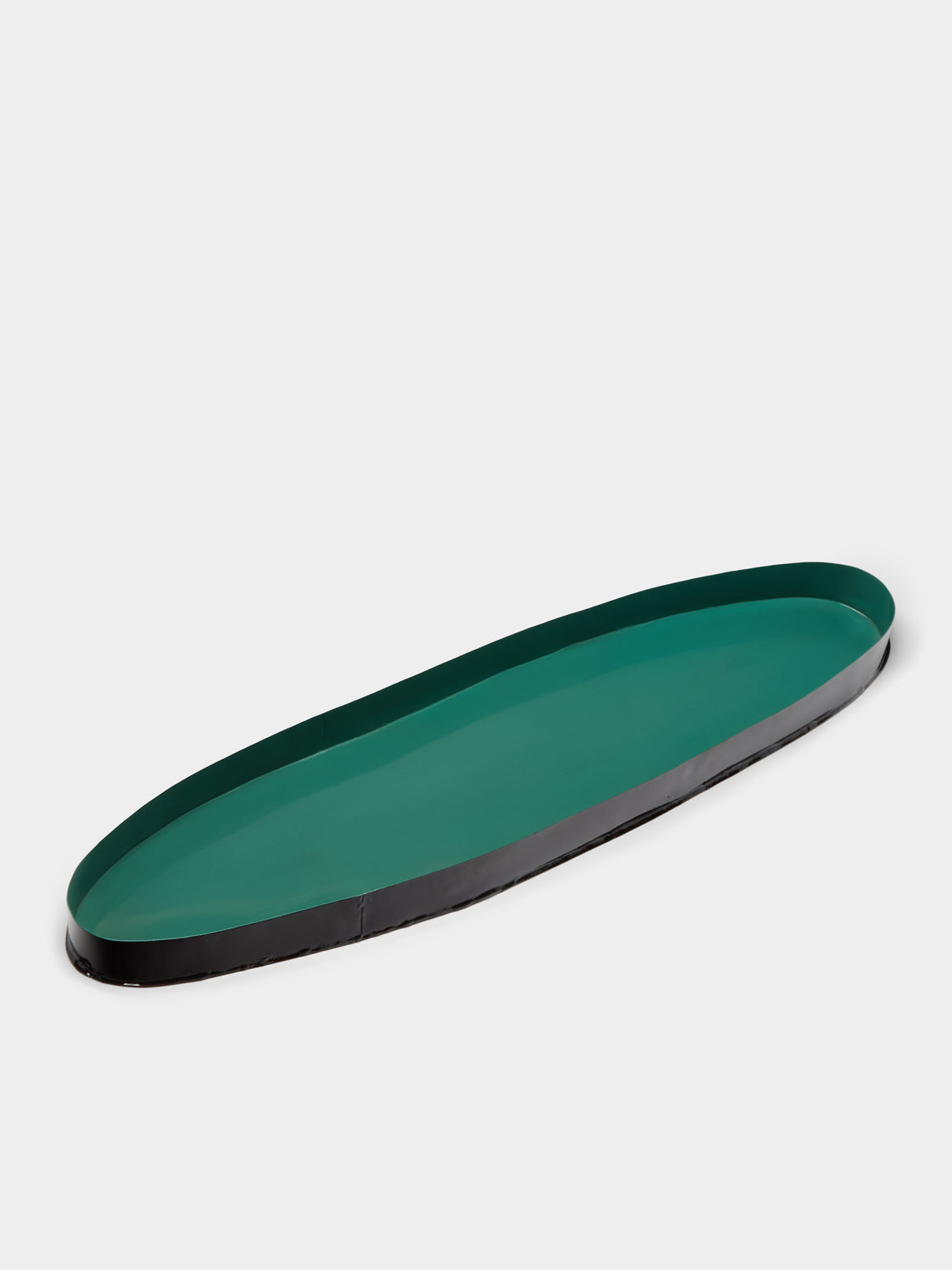 Huh Myoung Wook - Ottchil Copper Platter (30.5in/78cm) - Green - ABASK