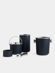 Cassigoli - Inox Leather Barware Collection - Navy - ABASK - 