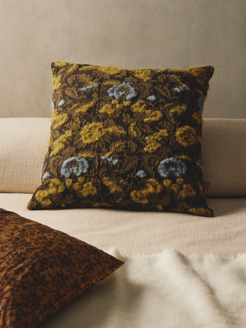 The House of Lyria - Areca Wool and Cotton Cushion (21.5in/55cm) - Multiple - ABASK