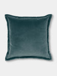 de Le Cuona - Vienna Cotton Pillow (21.5in/55cm) - Blue - ABASK - 