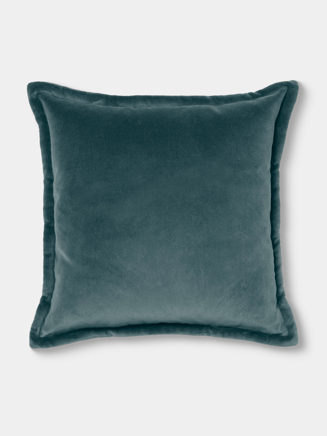 de Le Cuona - Vienna Cotton Pillow (21.5in/55cm) - Blue - ABASK - 