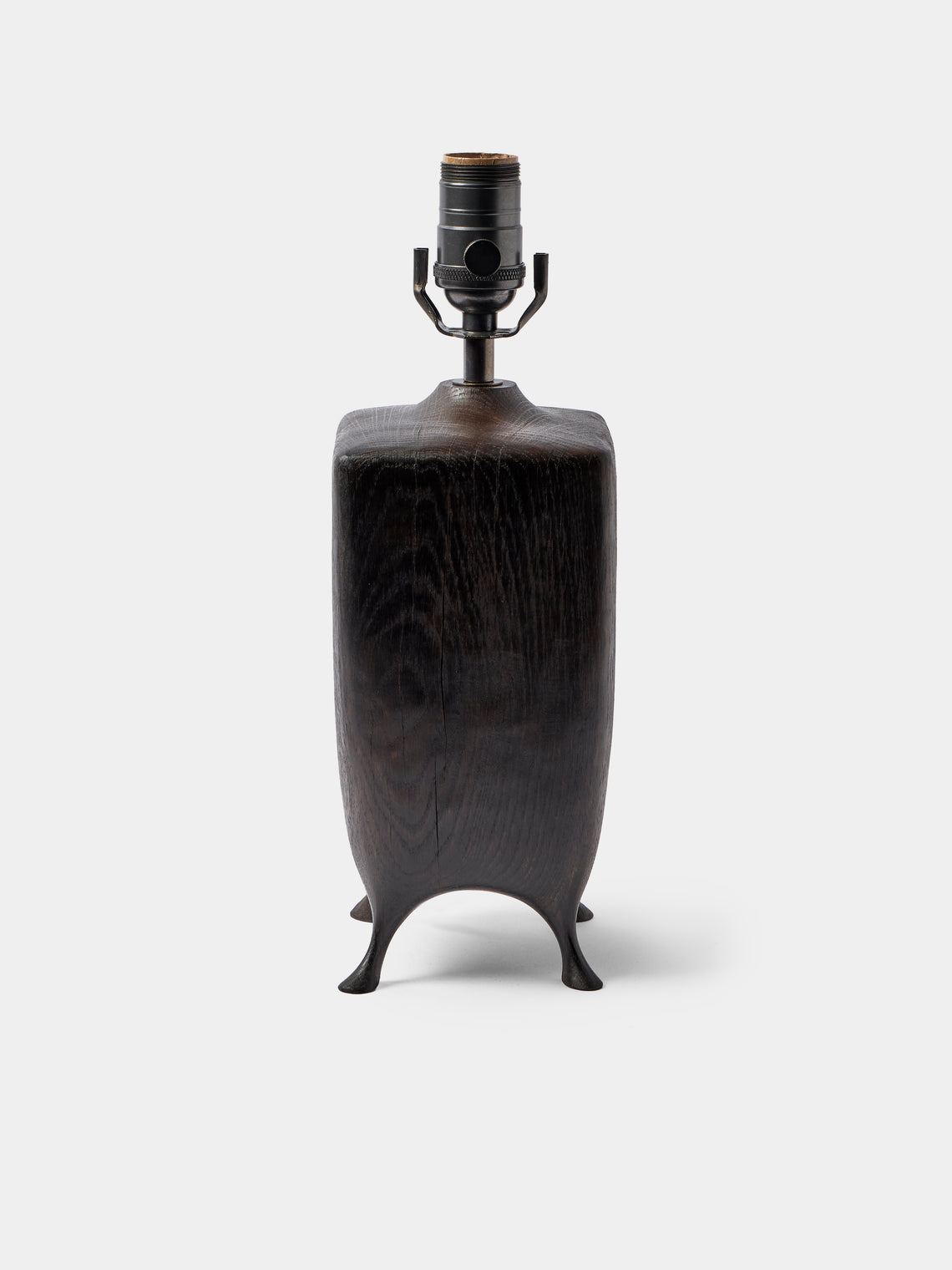 Jamie Gaunt Designs - No. 2 Ebonized Oak Table Lamp - Black - ABASK - 