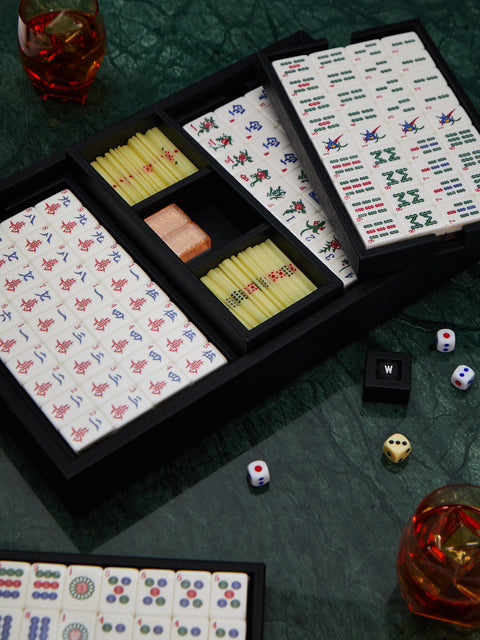 Giobagnara - Leather Mahjong Set -  - ABASK