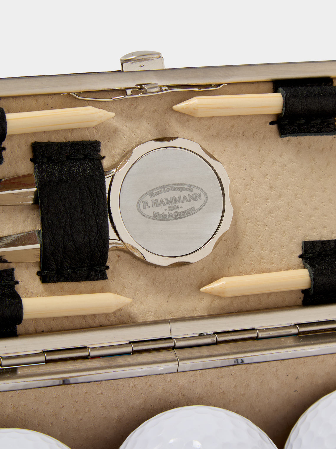 F. Hammann - Leather Golf Set - Black - ABASK