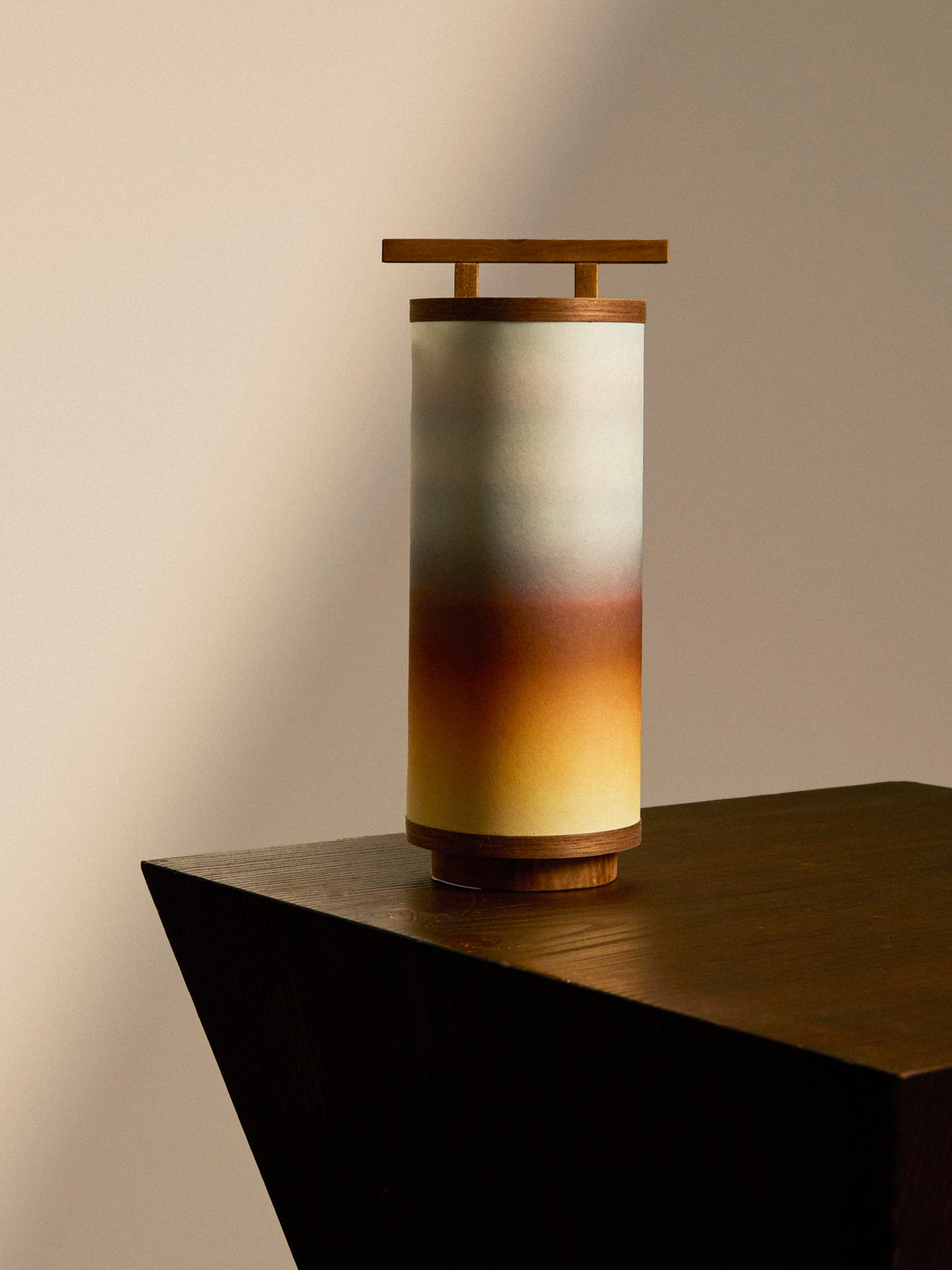Maxime Prange - Torii Walnut and Washi Paper Small Table Lamp - Multiple - ABASK