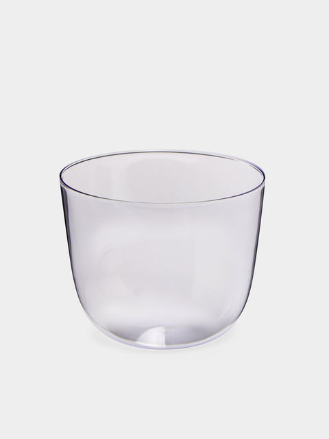 Lobmeyr - Alpha Hand-Blown Crystal Water Tumbler (Set of 2) - Purple - ABASK- 