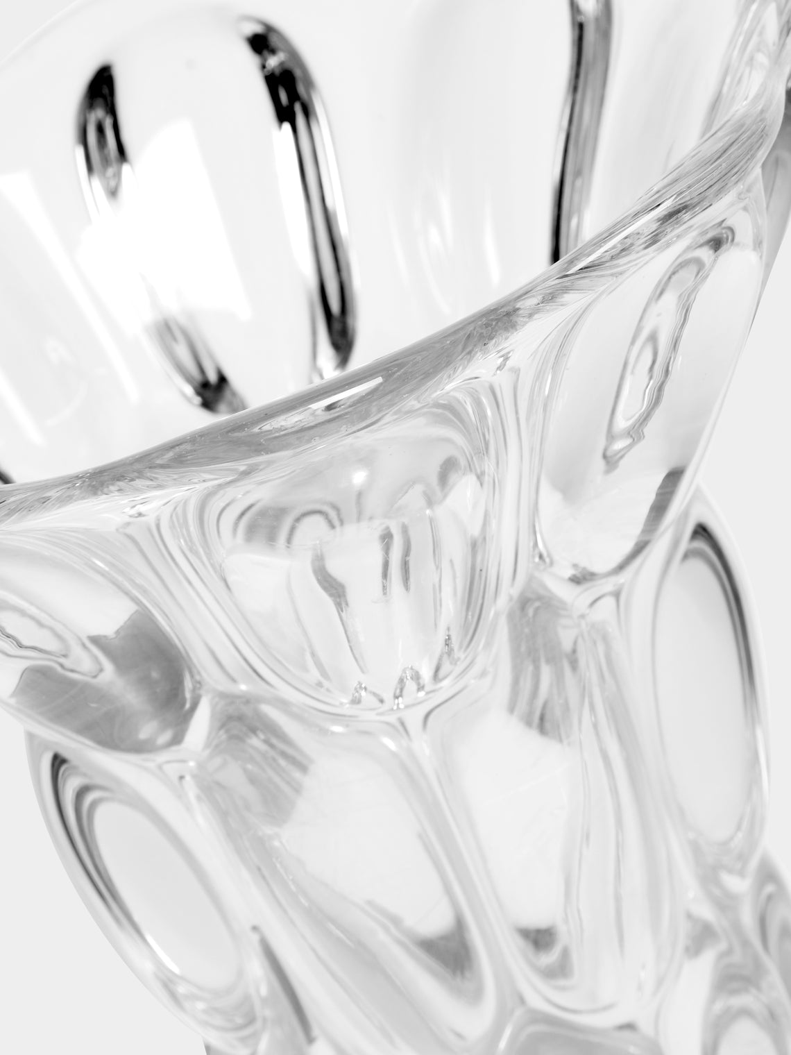Antique and Vintage - 1960s French Crystal Vase -  - ABASK