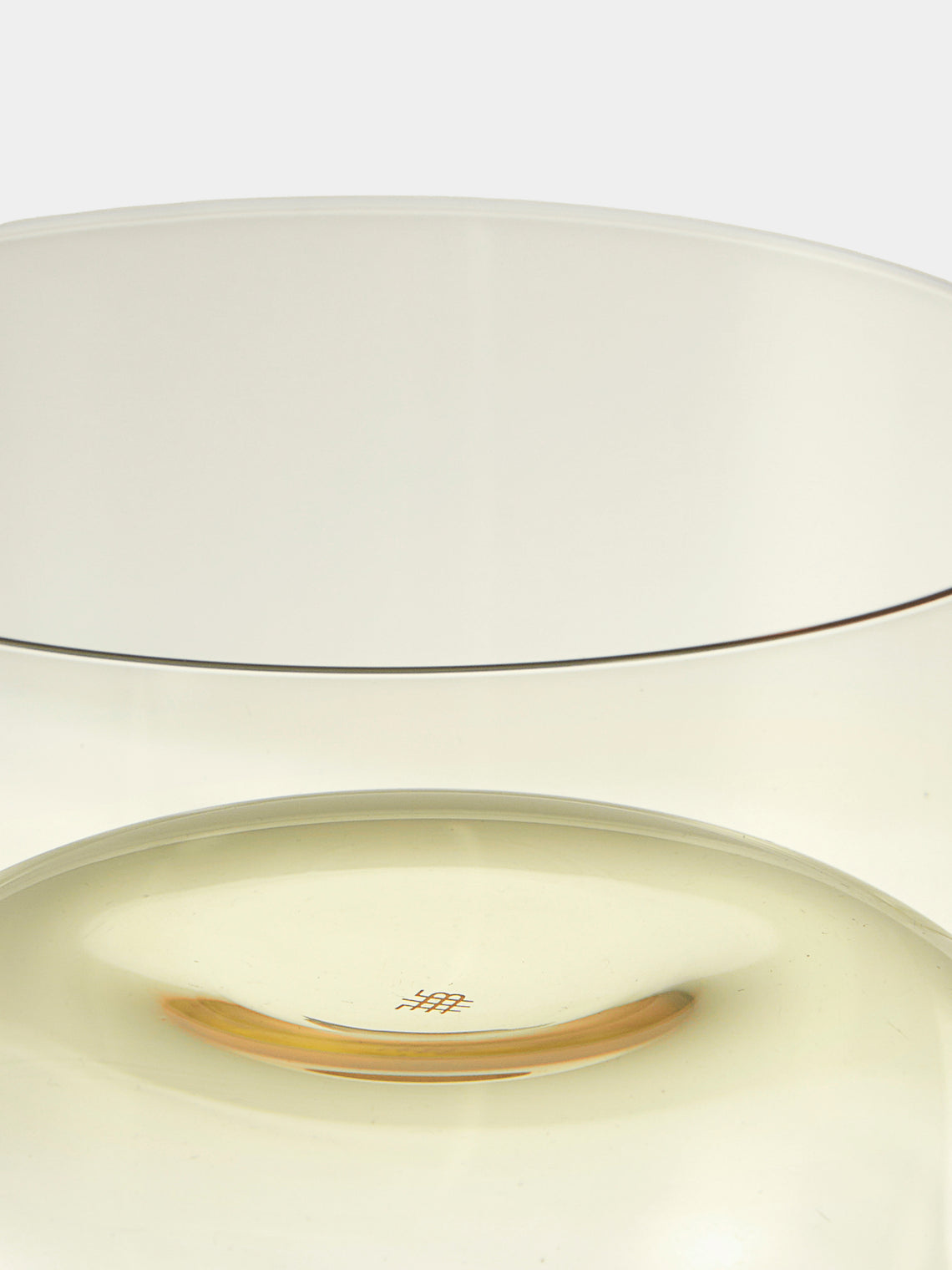 Lobmeyr - | Set of 2 | Alpha Crystal Tumblers - Yellow - ABASK