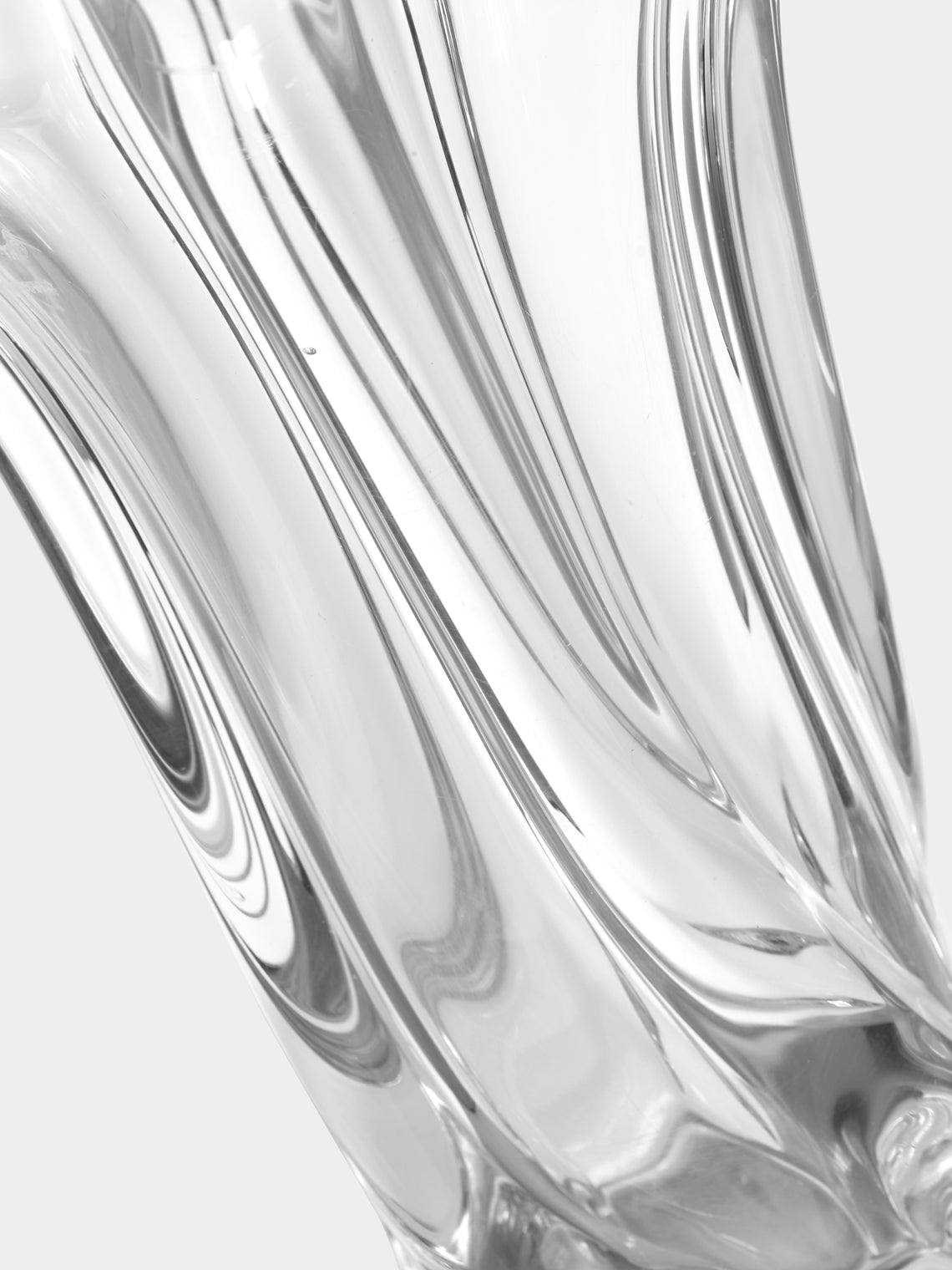 Antique and Vintage - 1980s Art Vannes Crystal Vase -  - ABASK