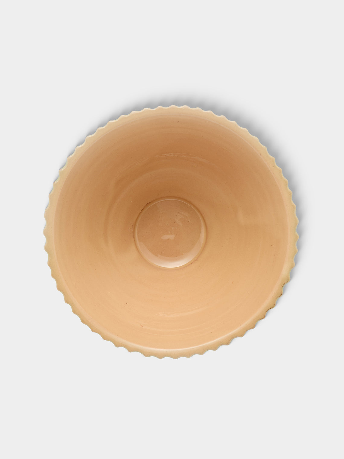 Poterie d’Évires - Flowers Hand-Painted Ceramic Mini Salad Bowl - Green - ABASK