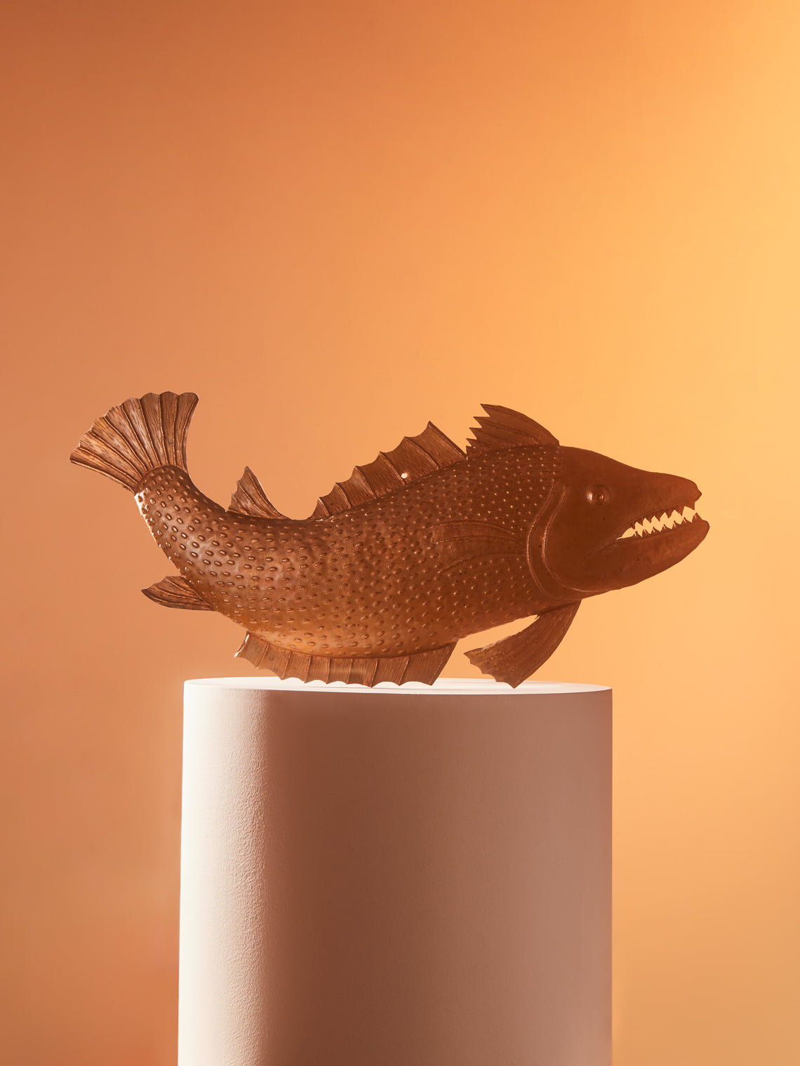 Dopper Fish Metallics 19th-Century Copper Fish by Antique and Vintage | ABASK