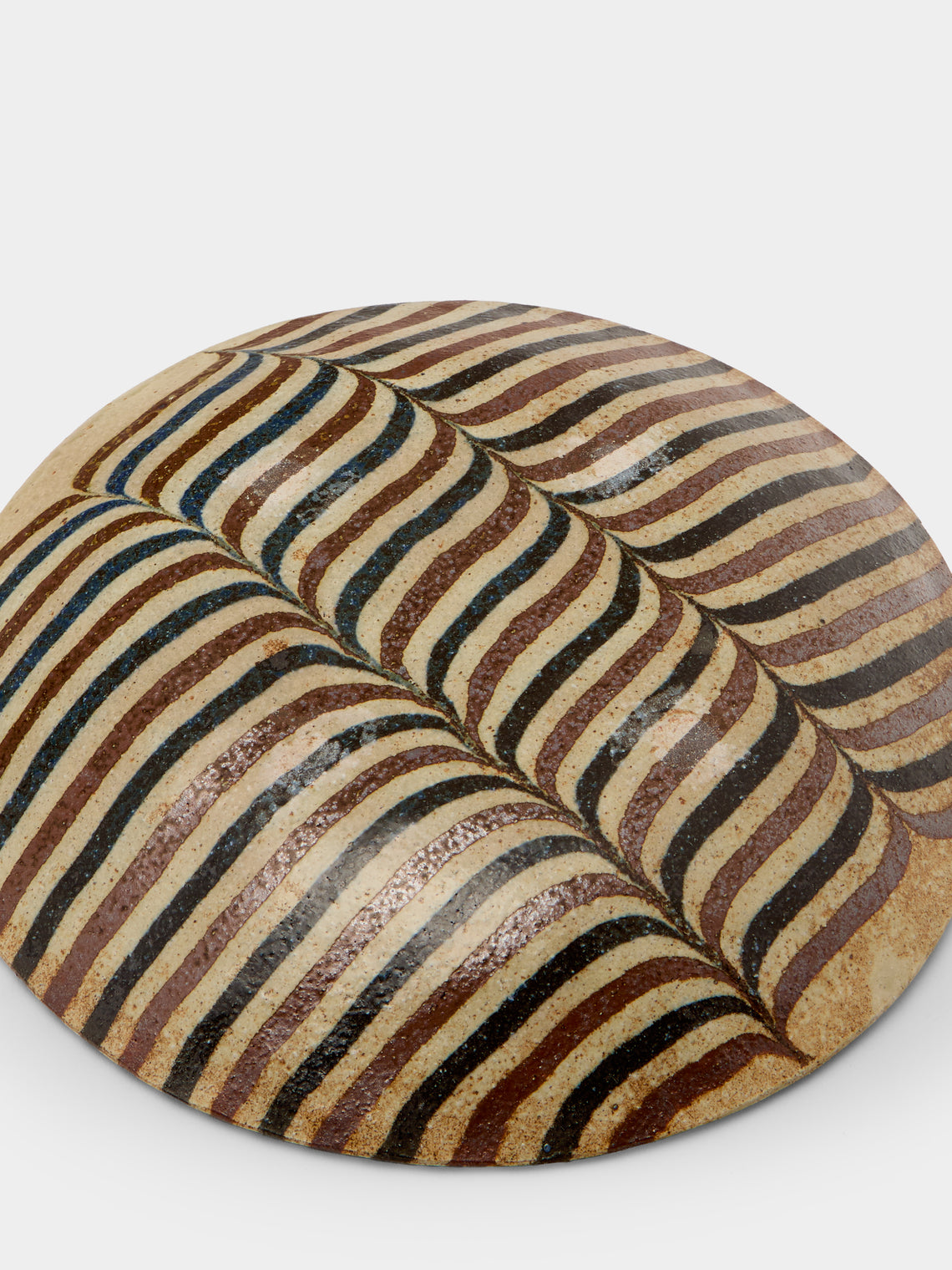 Makidani-gama - No. 3 Nerikomi Ceramic Plates – 8in/21cm (Set of 5) - Multiple - ABASK